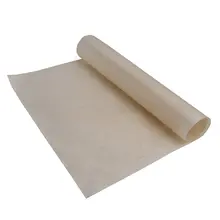 Дешевый антимасляной линолеум из стекловолокна, высокотемпературный антипригарный толстый коврик для барбекю, выпечки, повторное использование тканевой масляной бумаги 60*40 см