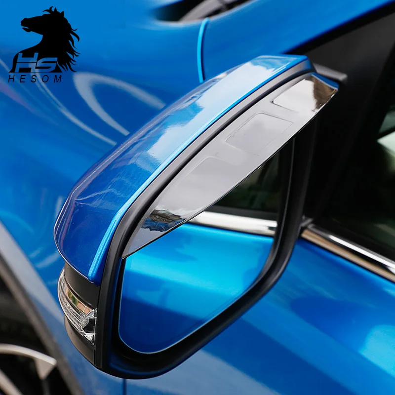 For Toyota RAV4 2016 Rear view mirror visor Rain eyebrows cover Sun Rain Guard Shield Deflector Sun Visor accessories 2016-17 For Toyota RAV4 2016 Rear view mirror visor Rain eyebrows cover Sun Rain Guard Shield Deflector Sun Visor accessories 2016-17