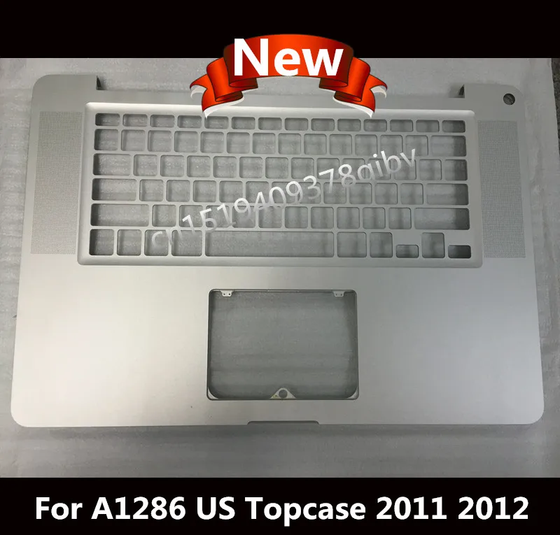 

New Top case For Macbook Pro 15.4" A1286 Laptop Palmrest Topcase US Layout without Keyboard Touchpad 2010 2011 2012