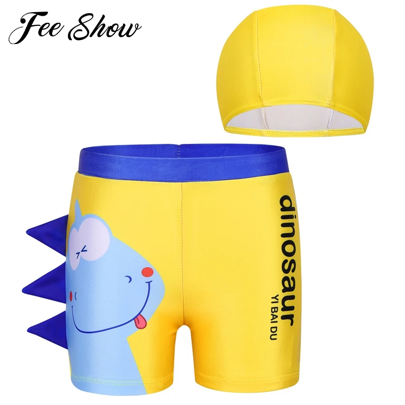 

New 2019 Baby Boys Swimming Trunks 2-8Y Cartoon Boy's Bathing Suit Children Swim Shorts Kids Toddler Boy Beach Pants Swimwear