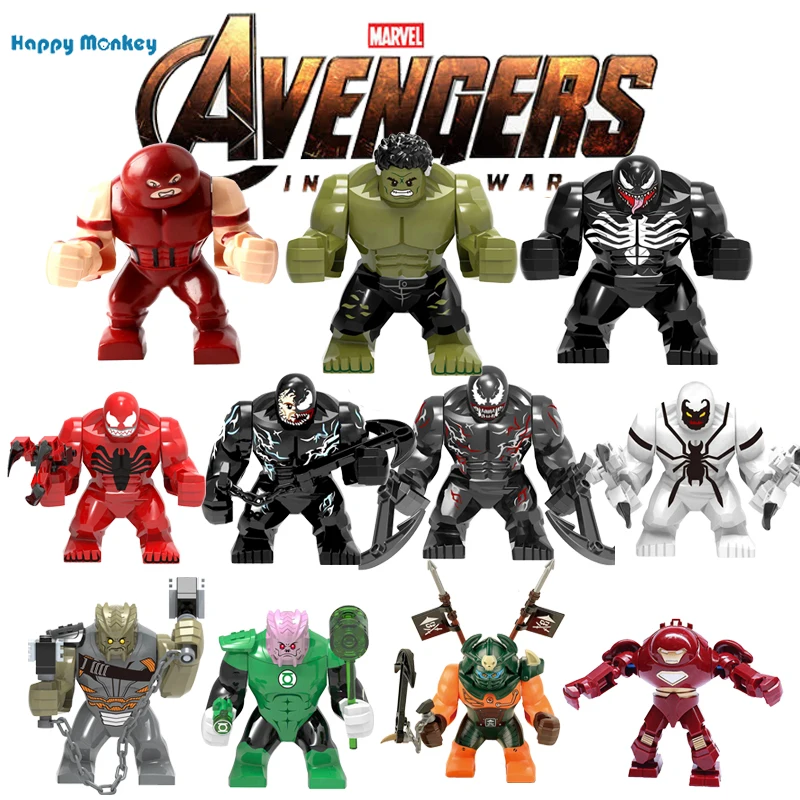 

Marvels Avenger 4 Singel Sale Super Heros Bricks building blocks Educational DIY figures Compatible with legoINGly Toys wy30