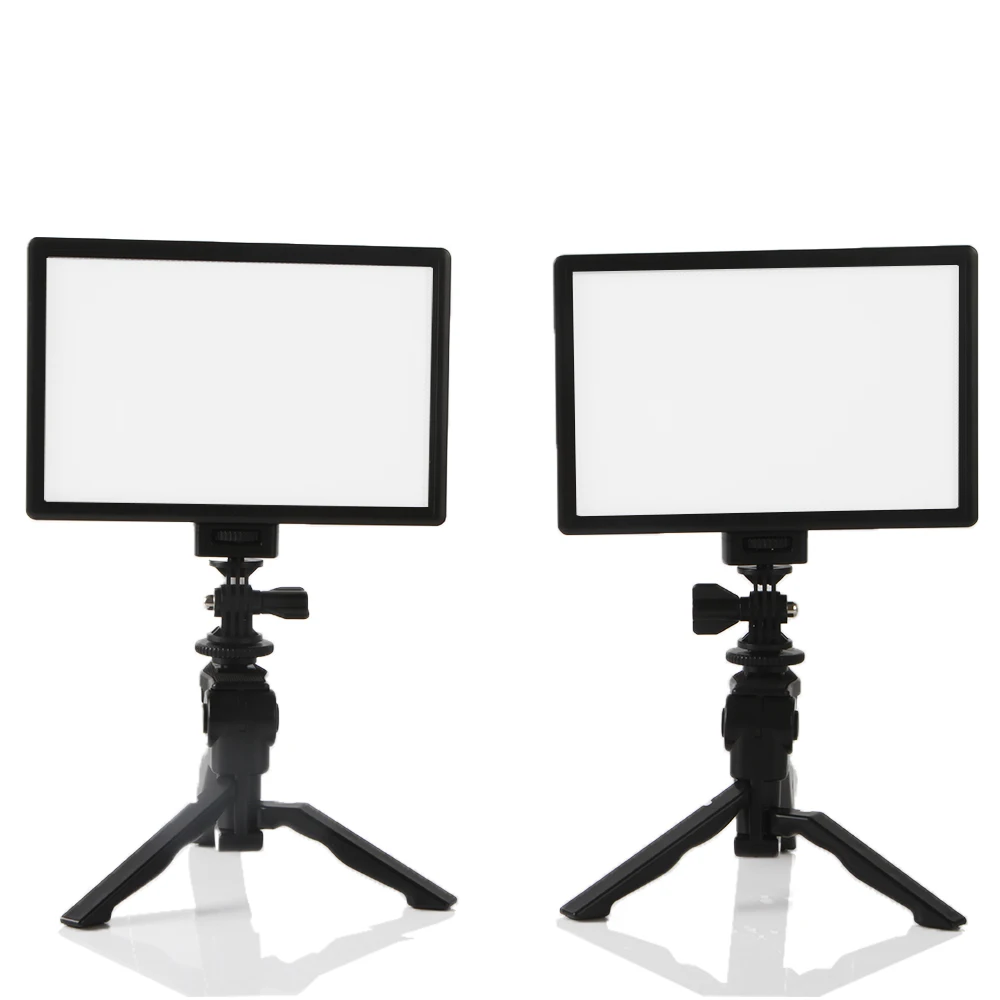  Table Photo Studio Set 2x Viltrox L116T Bi-Color Dimmable LED Video Light + 2x Mini Tripod + 2x 2M  - 32845811948