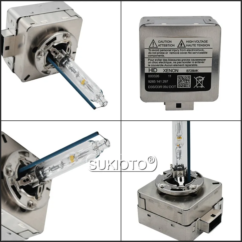 SUKIOTO HID Xenon Headlight D1S D1R D3S D3R Ballast Xenon Lamp OEM 63117180050 For Citroen C4 C5 Laguna Megane Car Light Styling (4)