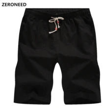 Хит, летние мужские одноцветные шорты, Классические хлопковые брендовые знаменитые шорты, мужские повседневные пляжные шорты размера плюс 5XL, высокое качество 08