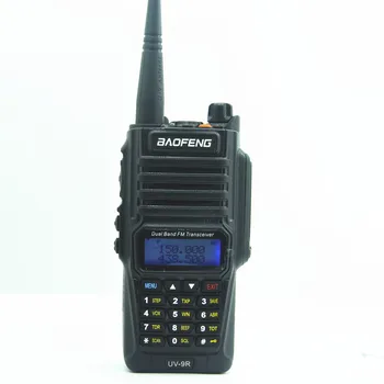 

2PCS/LOT Waterproof IP67 BaoFeng UV-9R 8W Power UV 136-174/400-520MHz Dual Band Ham Radio BFUV 9R Baofeng Long 10KM Talking Rang