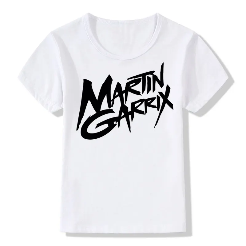 Martin Garrix Youth Tee Shirt Tshirt for Girls Boys Round Neck Short Sleeve