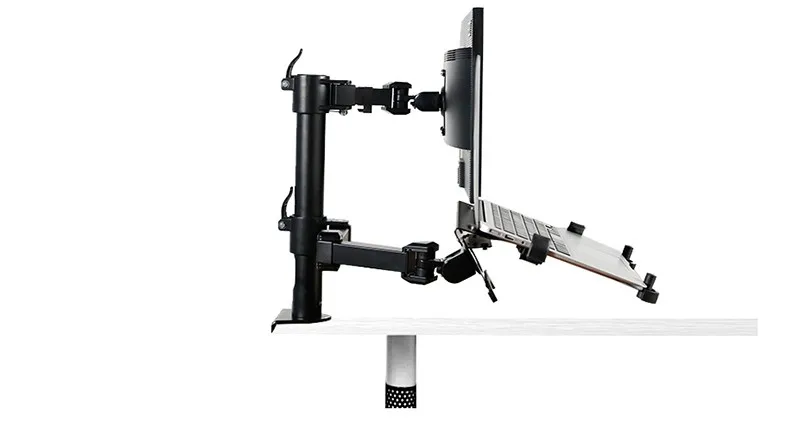 Loctek D1F2 настольный компьютер с полным движением 10 &quot 16&quot крепление для ноутбука +