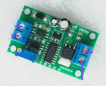 

Free Shipping!!! Power-off Delay / Freewheeling / Shutdown / Power-Off Module / Delay Power Supply Module 5 12 24 v