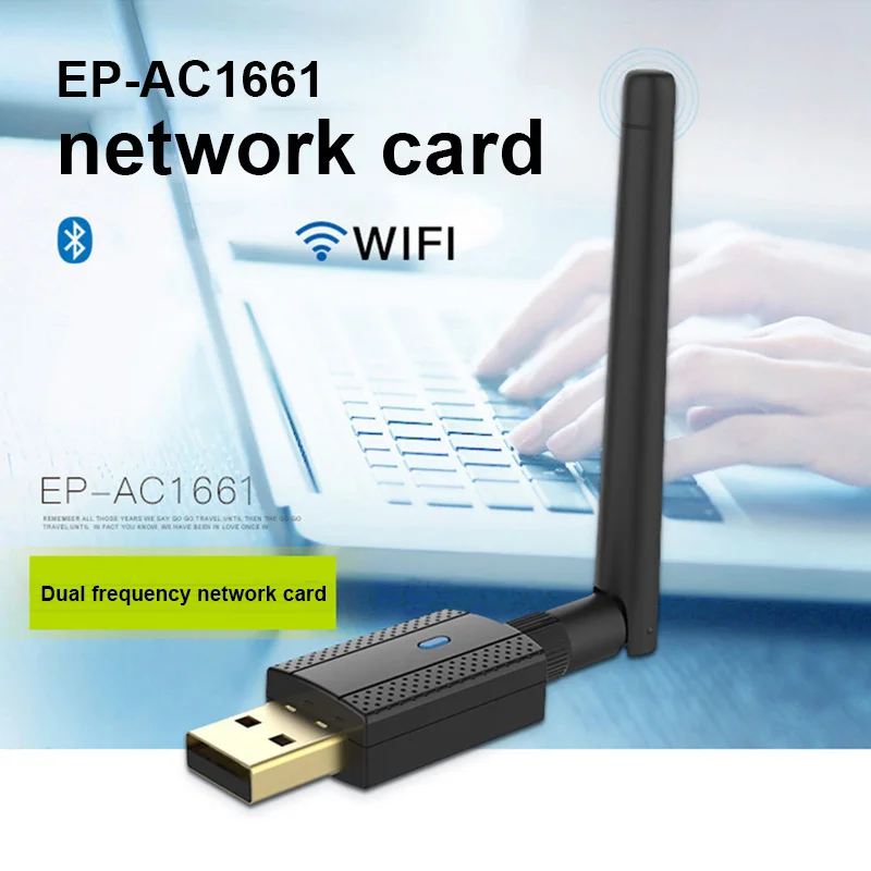 Новый 2In 1 Dual Band 600 Мбит/с USB Беспроводной Адаптер 2,4/5 ГГц 802.11AC приемник Bluetooth адаптер EM88