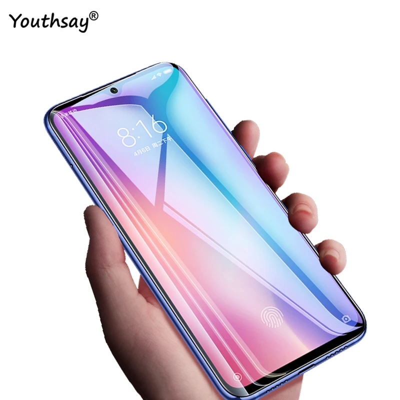 1PCS 2.5D Xiaomi Mi 9 Glass Screen Protector Full Glue Coverage Protective Film For for Mi9 | Мобильные телефоны и