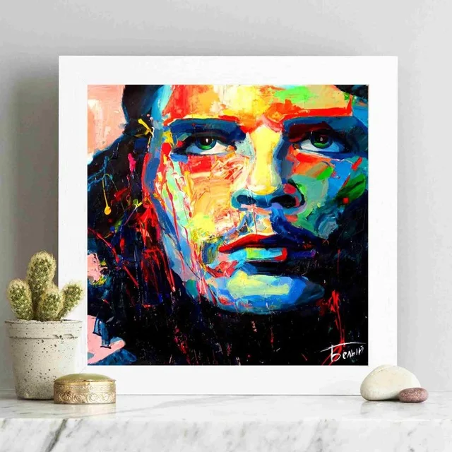 

Francoise Nielly Portraits Canvas Art Paint Painting Poster Wall Pictures For Living Room Home Decorative Bedroom Decor No Frame