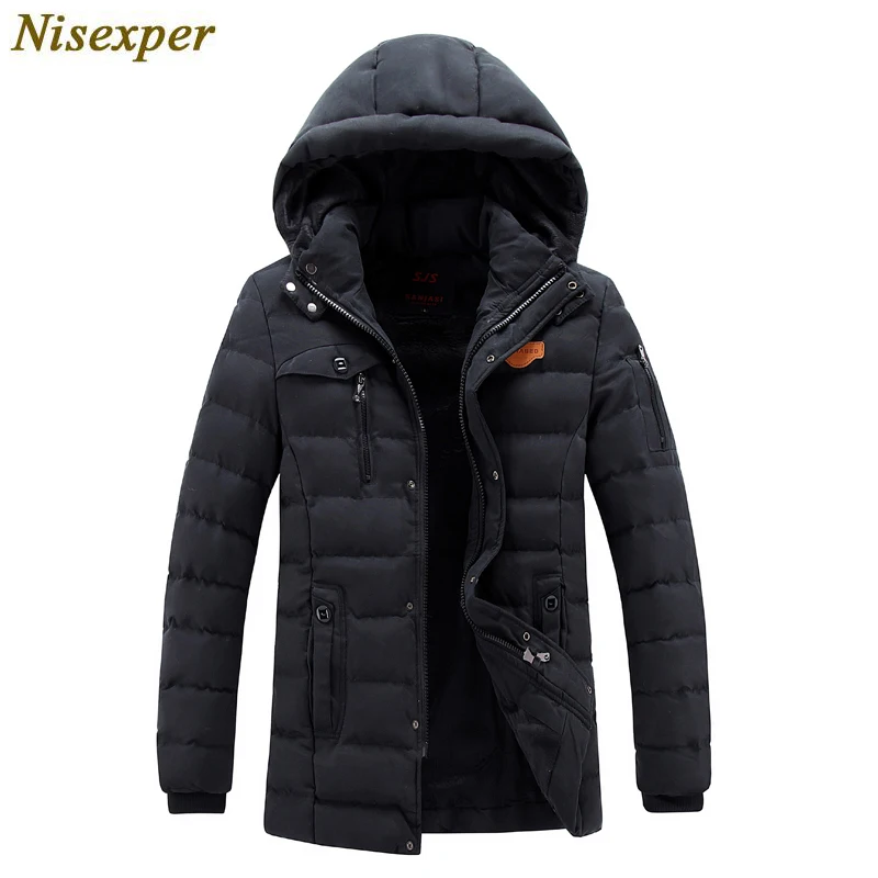 Men Parkas Jacket 2018 Warm Mens Winter Coat Man's Jacket Hood Quilted Wadded Padded Waistcoat Mens Jackets Men Parkas Jacket 2018 Warm Mens Winter Coat Man's Jacket Hood Quilted Wadded Padded Waistcoat Mens Jackets