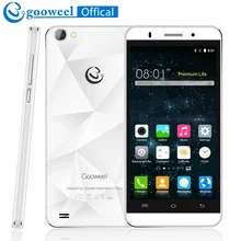 Gooweel M5 Pro 3G Smartphone 5 pouce IPS Écran MT6580 Quad Core Mobile Téléphone 1 GB + 8 GB 8.0MP + 5.0MP Caméra GPS Téléphone portable CADEAU Gratuit