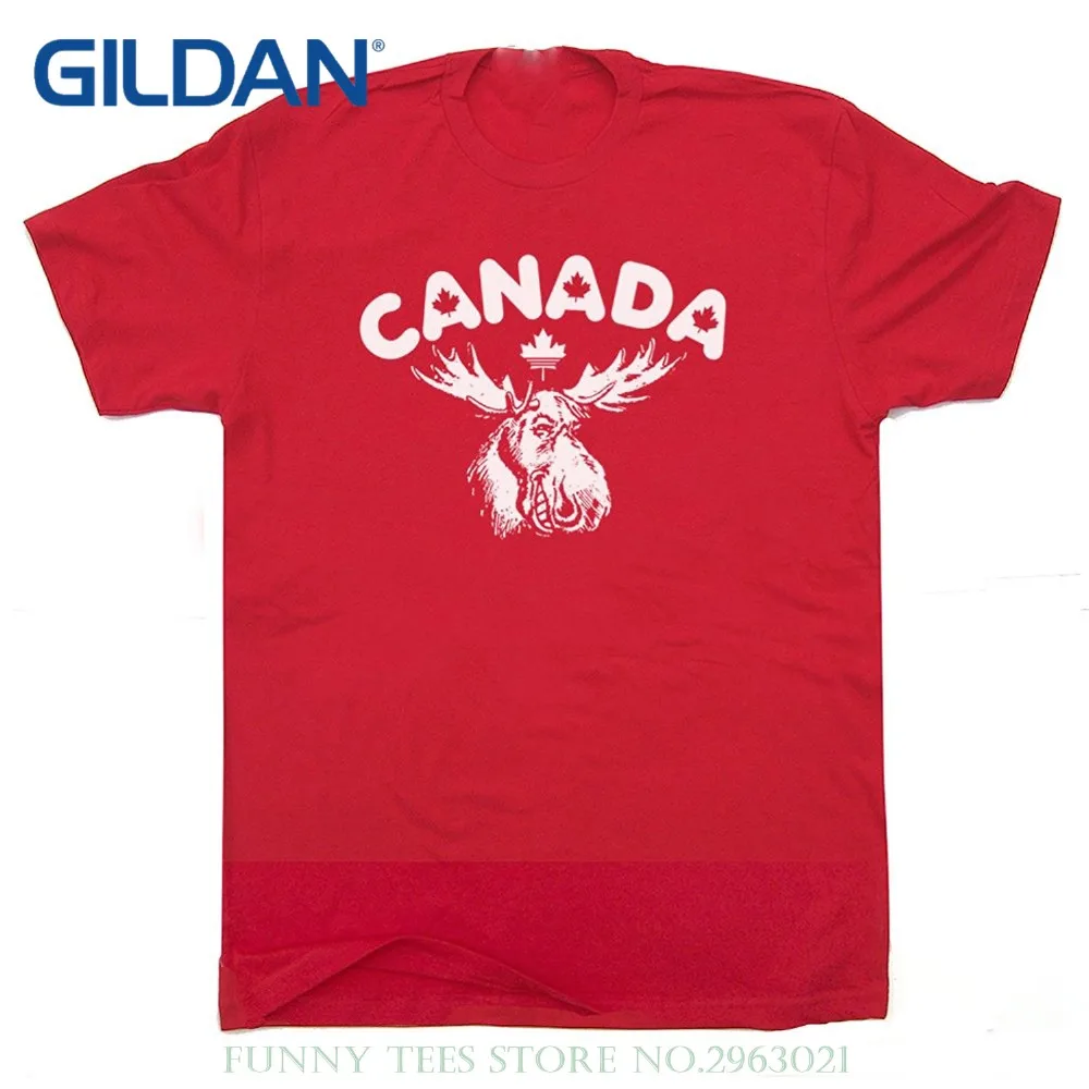 Canada Moose T Shirt Canadian Hockeyist Vintage Tee