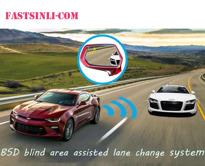 

BSD BSM microwave sensor blind spot mirror with power headted function Blind Spot Detection System Radar-based Safety(10m)