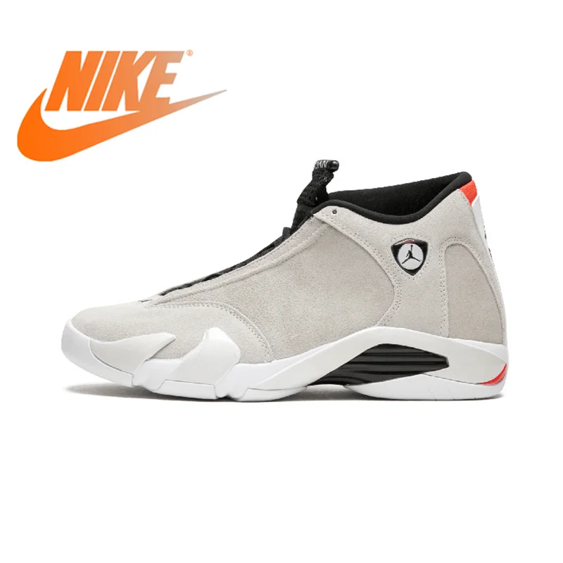 

Original Authentic NIKE Air Jordan 14 Retro Men's Basketball Shoes Sport Outdoor Sneakers Medium Cut Lace-Up Good Quality 487471