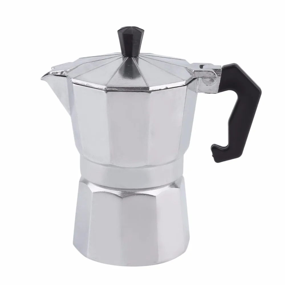 6//9 Cup Espresso Percolator Coffee Stovetop Maker Mocha Espressomaker Tassen