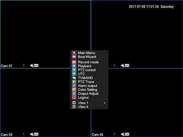 4ch Main Menu