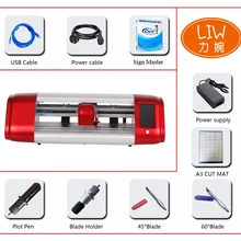 Новая модель C10 дюймов одноголовый режущий плоттер с лазерной резьбой