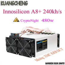 Innosilicon криптомастер A8+ 240kh/s криптолайт Майнер A8 plus 240K 480W ASIC Майнер
