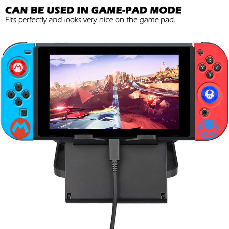 Чехол для nintendo Switch Joycon Cover Solft силиконовый чехол с колпачками для джойстика для nintendo Switch