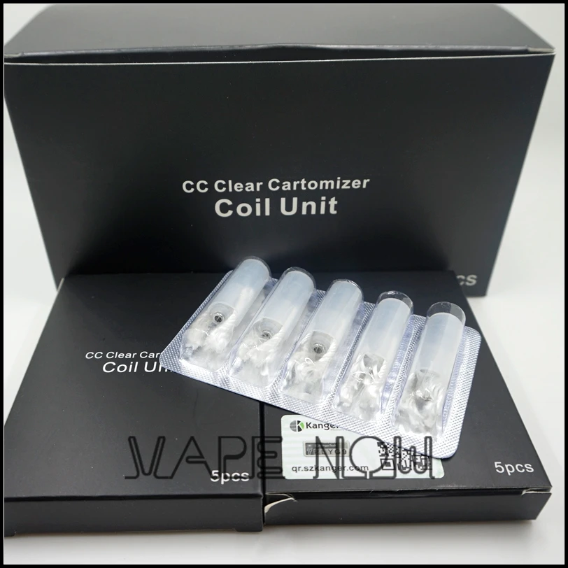 

Original Kanger T2 Coils Long Wick Heating Replacement Coils Head with 1.8/2.2/2.5/2.8ohm for Kanger T2 Tank 10pcs/lot
