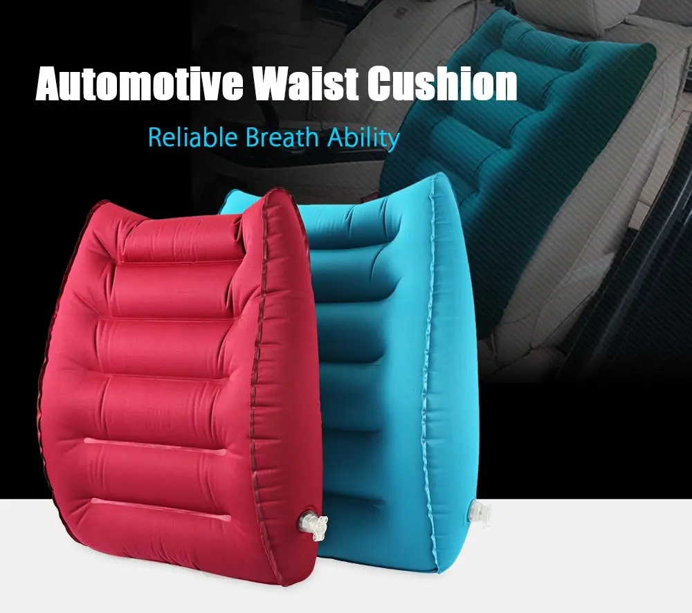 Universal Auto Cushion Drive Travel TPU Automotive Air Inflation Waist
