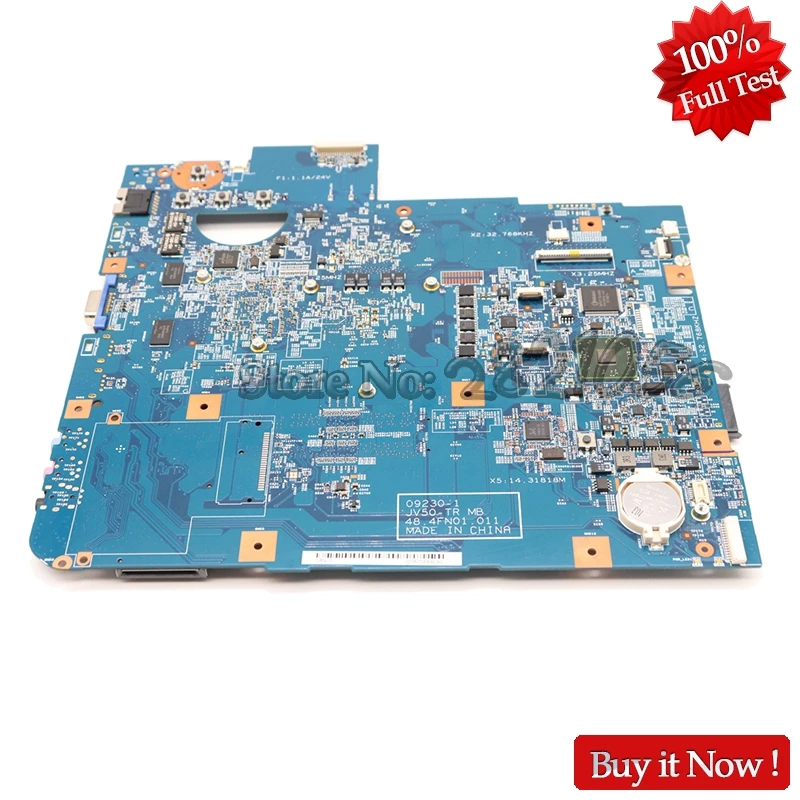 NOKOTION 09230-1 JV50-TR MB 48.4FN01.011 اللوحة الرئيسية ل acer Asipre 5542 5542G اللوحة المحمول DDR2 HD 4500 شحن وحدة المعالجة المركزية