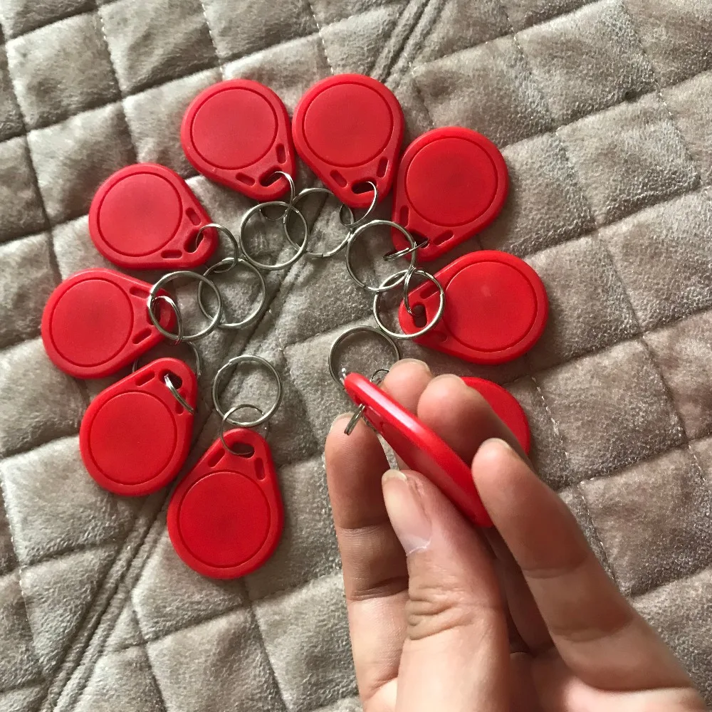 

13.56MHz IC keyfob UFUID KEYCHAINS 10PCS/Lot