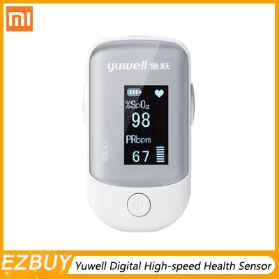 

Xiaomi Yuwell YX305 Oximeter Digital Fingertip Pulse Care with OLED Screen High-speed Sensor Auto Power Off for Family