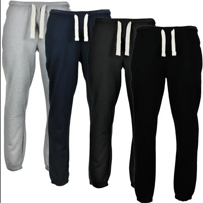

NEW 2019 Spring Autumn Solid Drawstring Casual loose stretch beam foot leg pants men joggers trousers pantalon hombre