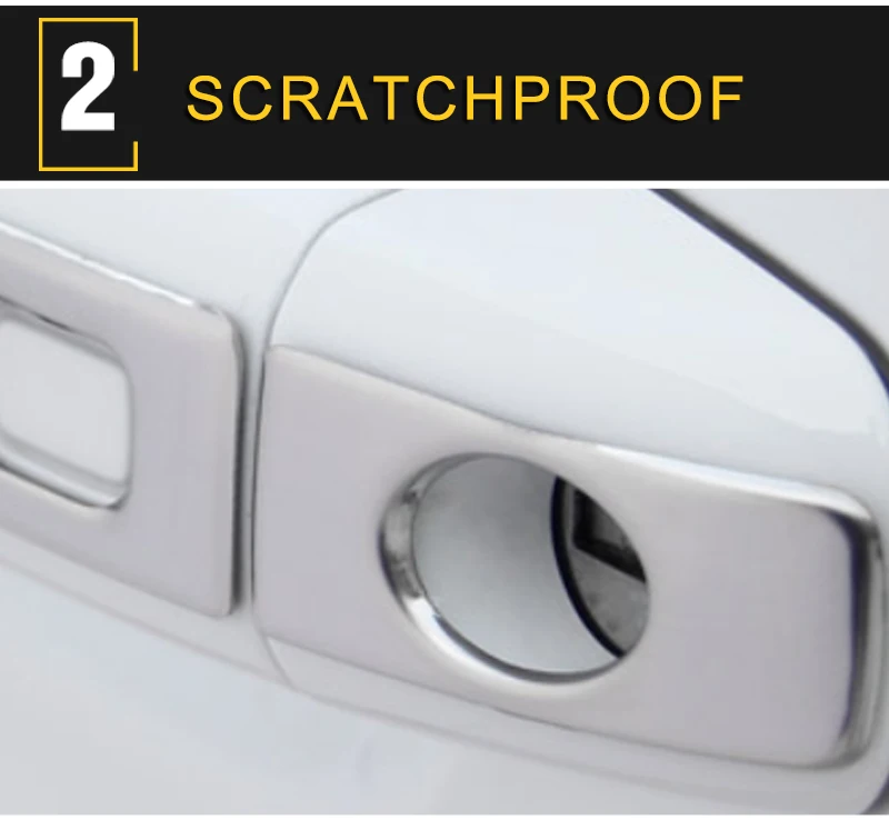 Для Audi Q5 B8 B9 2012-2017car укладки ручка для входной двери чаша крышка обрезная рамка внешние аксессуары