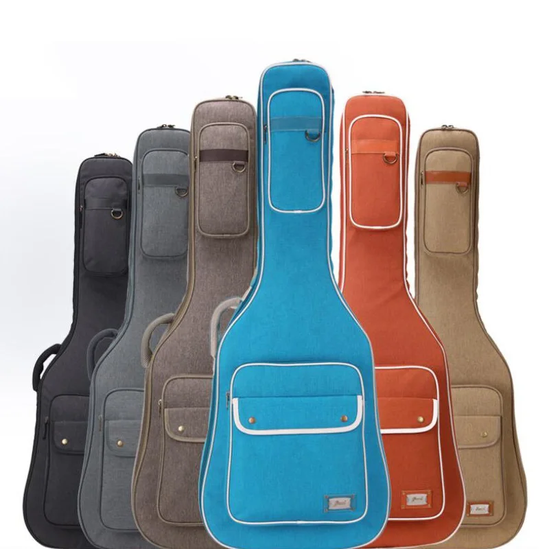 Backpack cover waterproof 41inch folk guitar bag acoustic guitar bags