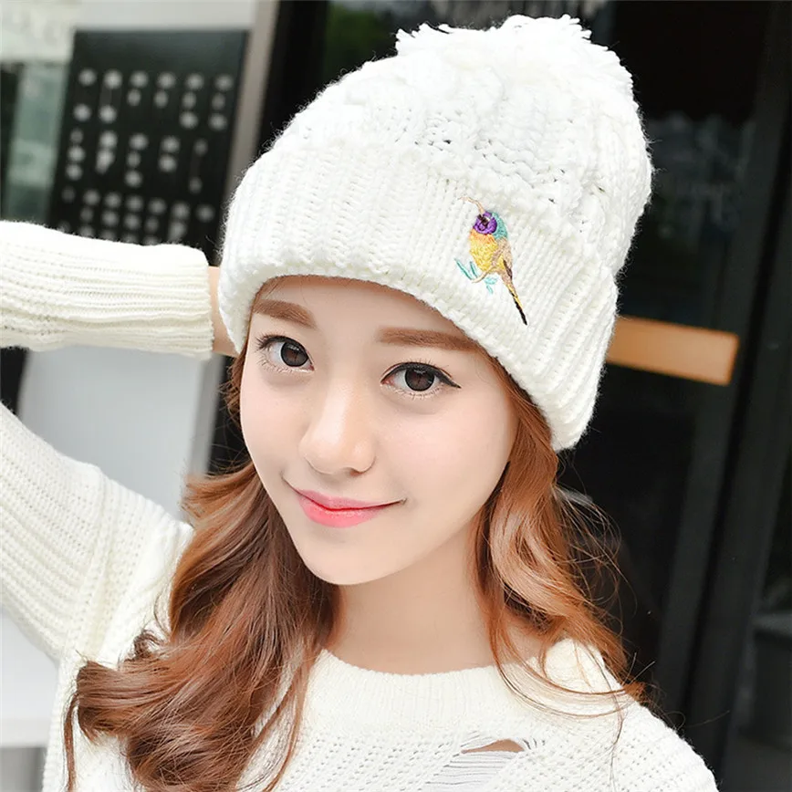 

Shocking Show 1PC Fashion Women Lady Girls Warm Knitted Hats Cap