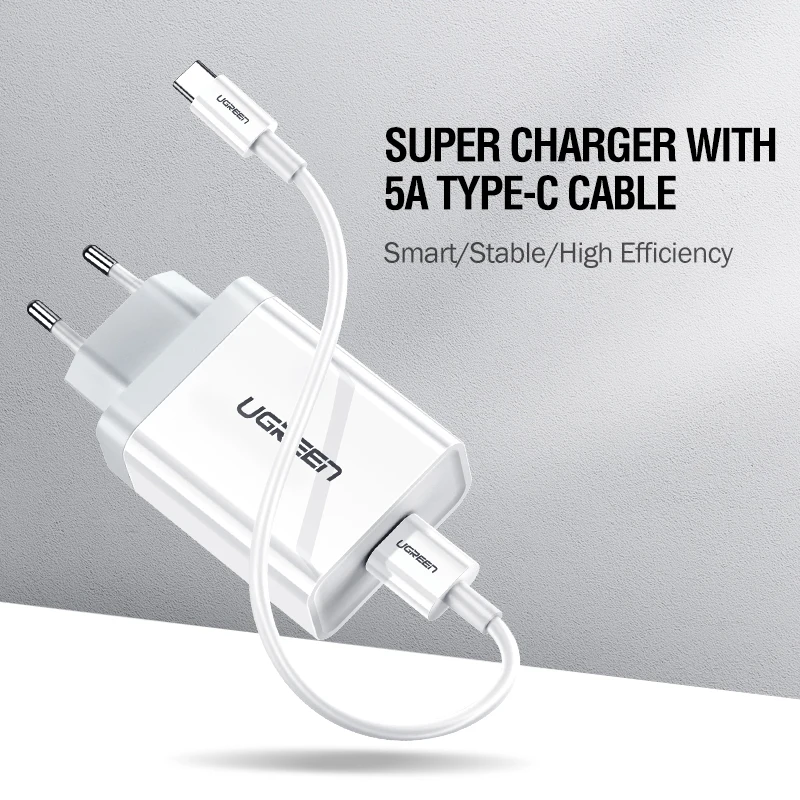 Продажа Ugreen font b USB b font зарядное устройство, супер быстрое зарядное устройство для Huawei Xiaomi iPhone X 8 7, быстрое 3,0 зарядное устройство для телефона, адаптер ЕС, за...