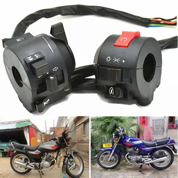 

1Pair 7/8" motorcycle CBT125 clutch brake switch left and right for motorcycle 125cc CBT 125 handle grip switch parts
