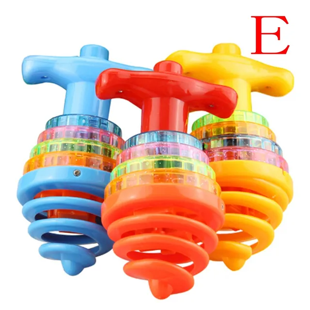 1 Set Kids Gyro Toys Spinning Top Burst Toys Relief Stress Desktop