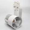 4 Wires 3 Phase 40W LED track light Dimmable Rail Ceiling Lamps spot light for Clothing Shoes shop stores Industrial lighting 5