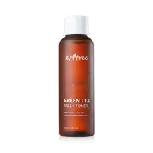 Isntree зеленый чай свежий тонер 200 мл Увлажняющий антивозрастной Тонер для лица Отбеливание, увлажнение, укрепление сыворотки для лица корейская косметика