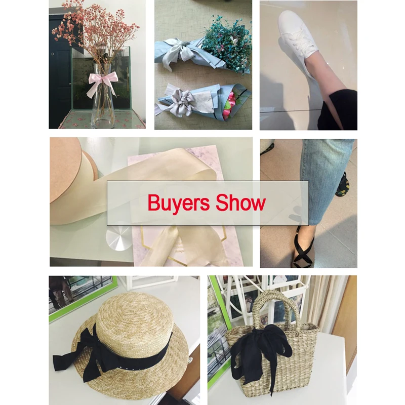Prefect Quality 100% 38mm Silk Ribbon High-end Christmas gift packaging decoration for wedding event 5Mlot_7