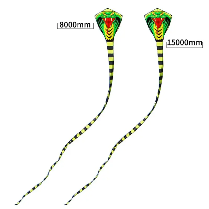 

Cartoon Mamba Snake Kites FRP Rod Flying Sports Beach Kitesurf Children Family Outdoor Sport Activity