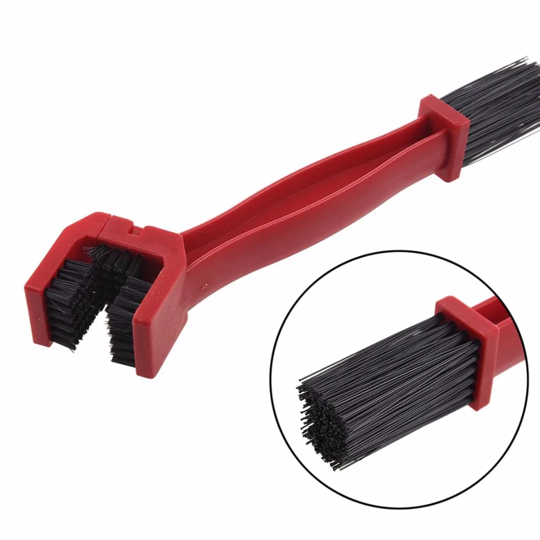 1Pcs Practical Cycling Motorcycle Bicycle Chain Brush Nylon ABS Cycling Wheel Cleaning Brush Dust Remover Outdoor Cleaner Tool