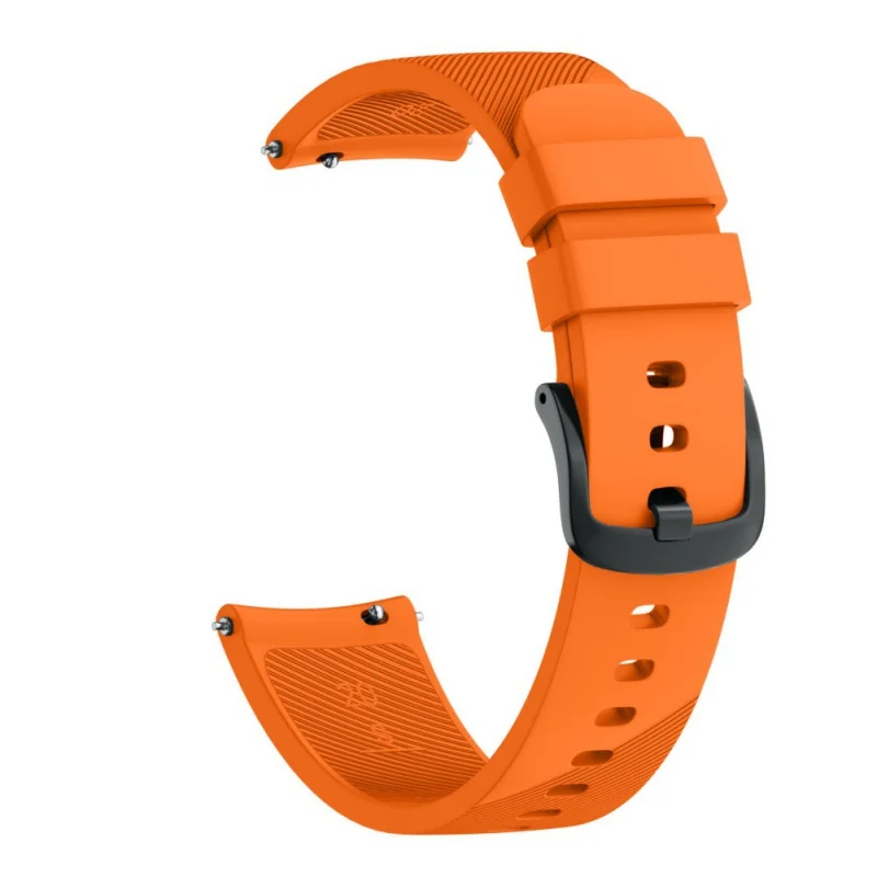 Ширина 20 мм силиконовый ремешок для часов samsung Galaxy Watch Garmin Amazfit сменный Браслет ремешок для часов для спорта