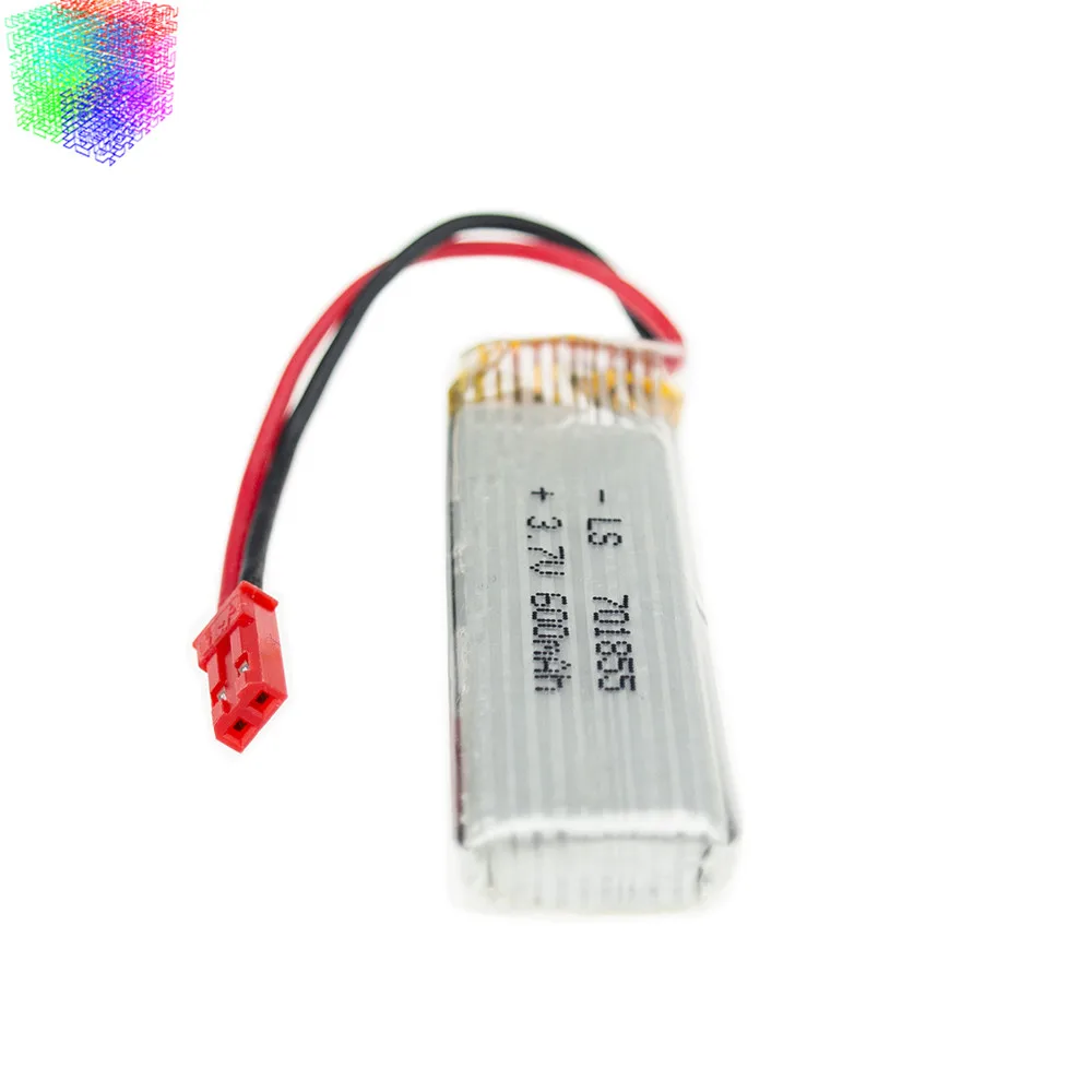 3,7 V 600mah 25C Lipo батарея JST разъем для UDI u817 u817a u817c u818a syma s032 rc Квадрокоптер самолет Дрон запасные части