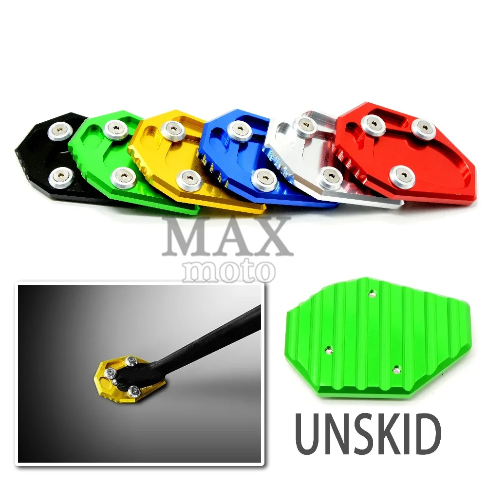 

Motorcycle CNC aluminum Kickstand Side Stand Plate Enlarge for Yamaha YZF-R3 YZF R3 2015-2016 R25