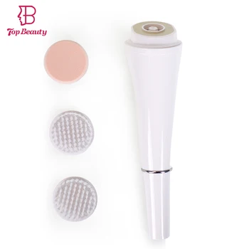 

Clean Face Electric Face Cleansing Tool Vibrating Massage 360 Degree Rotating Deep Cleanner Instrument Makeup Remover Sponge