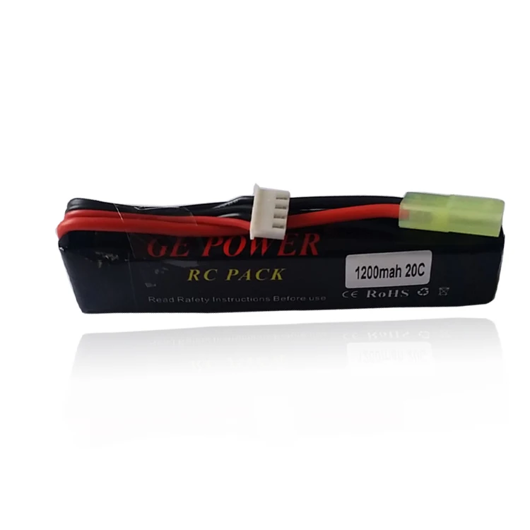 Батарея GE Power RC Lipo 11 1 В 1200 мАч 20C 3S AKKU мини страйкбольный пистолет шт. модель 40C|battery