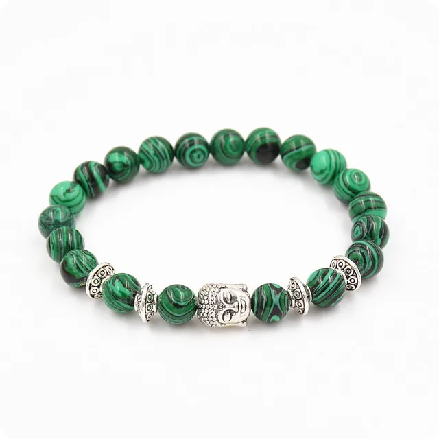 Bracelet Aum Malachite