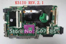 Hot! K51IO Laptop Motherboard Use For ASUS DDR2 Good Condition Free Shipping