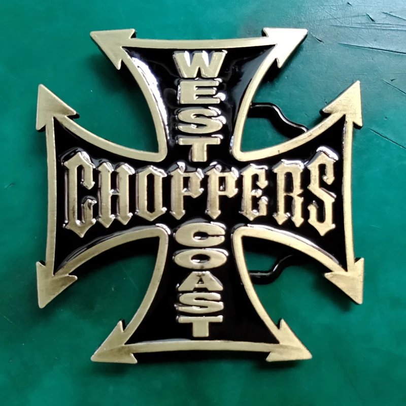 1 шт. West Choppers крест в ковбойском стиле с ремешком и пряжкой для Для мужчин женщин